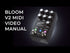 Jackson Audio | BLOOM V2 MIDI | BLACK | Compressor, EQ, Boost & Bloom w/ MIDI Switch